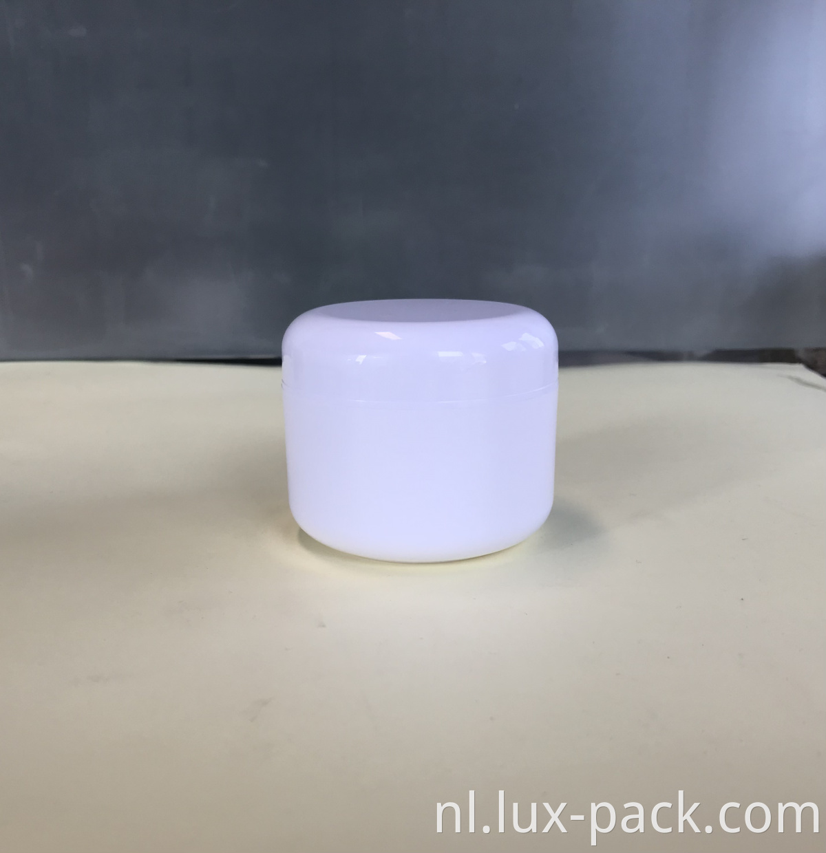Hoogwaardige plastic potplastic cosmetische pot huidverzorging crème pot met schroefdop